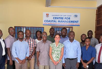 A Group Picture of The ACECoR Team and Heather