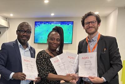 ACECoR Receives International Accreditation Certificates for a Cluster of Four Postgraduate Programmes