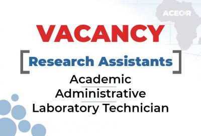 Vacancy announcement